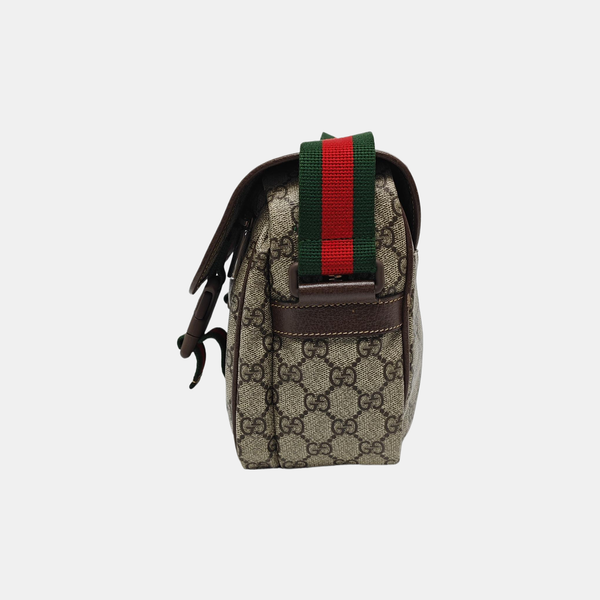 GG Supreme Monogram Coated Canvas Beige