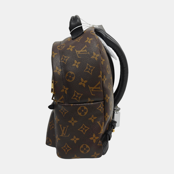PALM SPRINGS PM Monogram Coated Canvas Brown