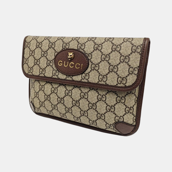 Neo Vintage Monogram Coated Canvas Beige