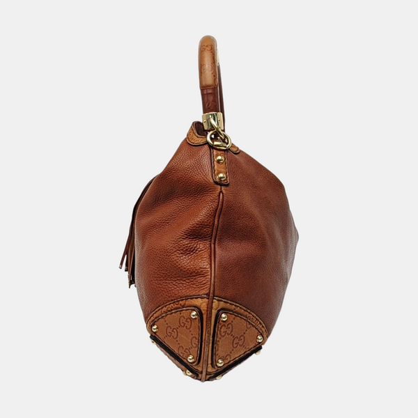 Indy Monogram Calfskin Brown
