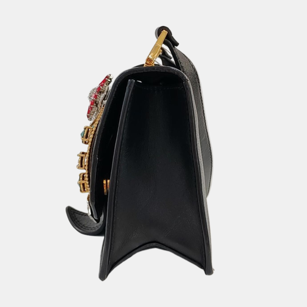 Miu Lady Calfskin Black