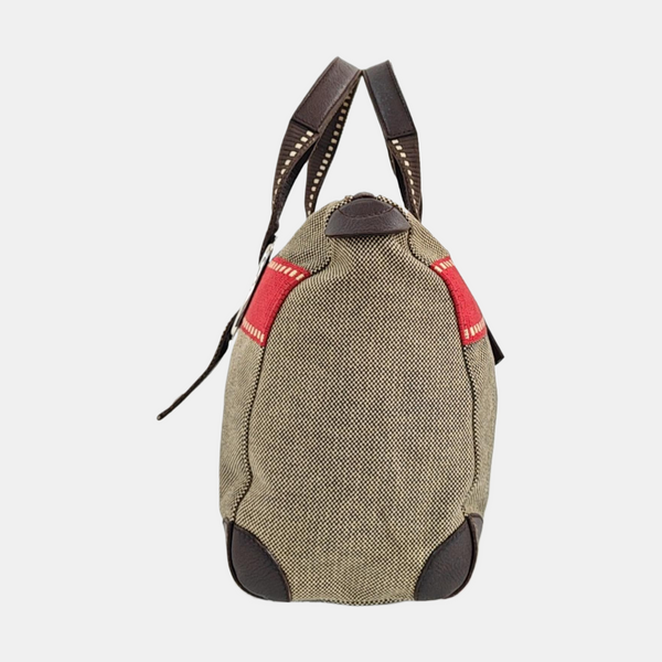 Canvas Shoulder Bag Gray