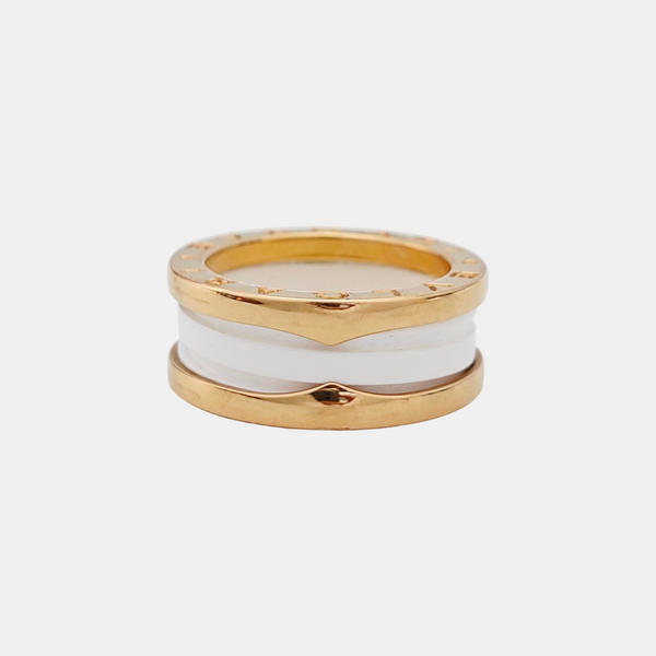 B.ZERO1 18k Rose Gold Ring EU 50