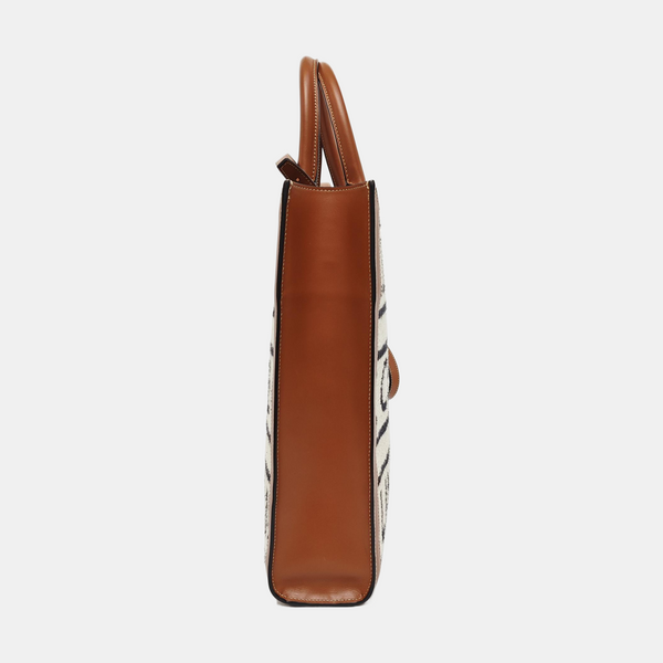 CABAS CELINE Small Fabric White