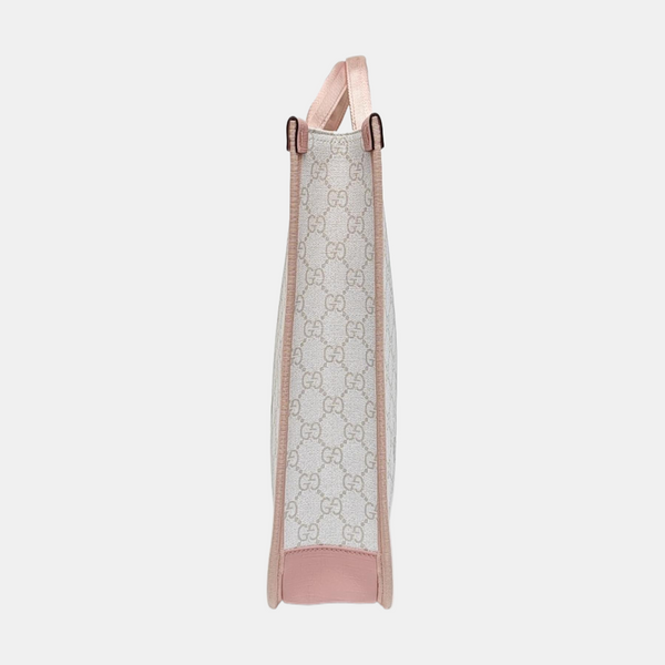 Monogram Coated Canvas White