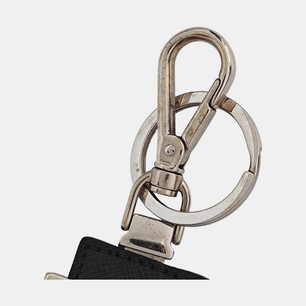 Metal Bag Charm Silver
