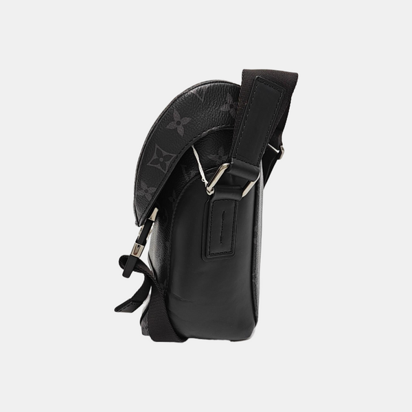 VOYAGER PM Monogram Coated Canvas Black