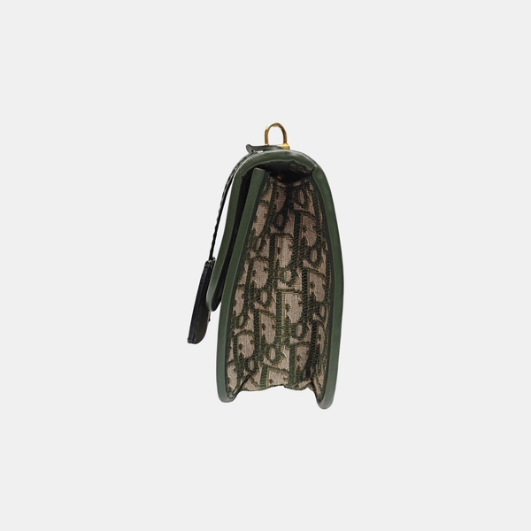 Dioraddict Oblique Canvas Green