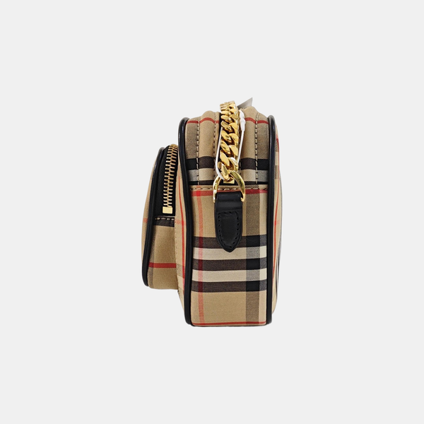 Canvas Shoulder Bag Beige