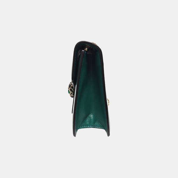 SERPENTI FOREVER Small Calfskin Green