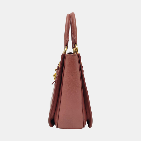 Calfskin Tote Bag Beige