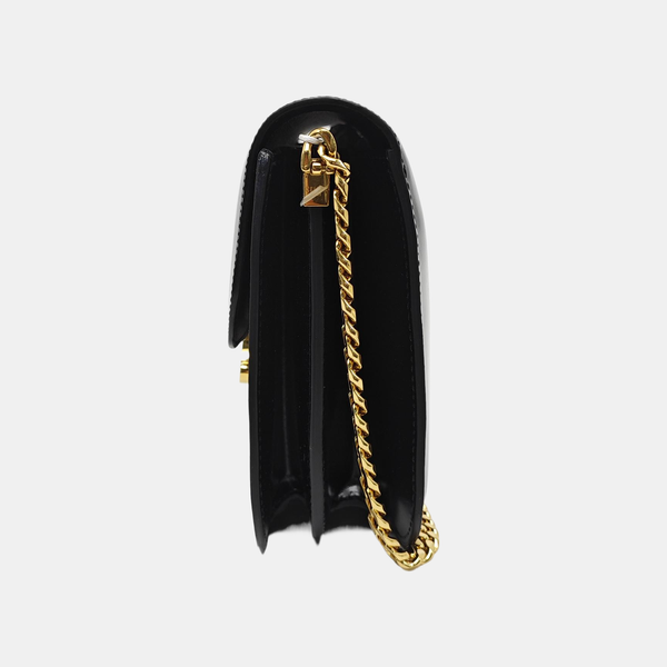 TRIOMPHE Medium Calfskin Black