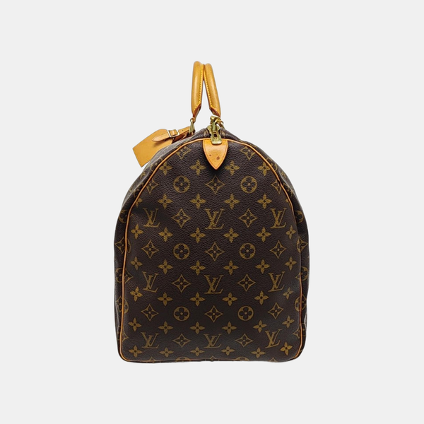 SAC SOUPLE 55 Monogram Coated Canvas Brown