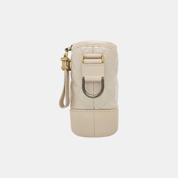 GABRIELLE Small Quilted Calfskin Pink