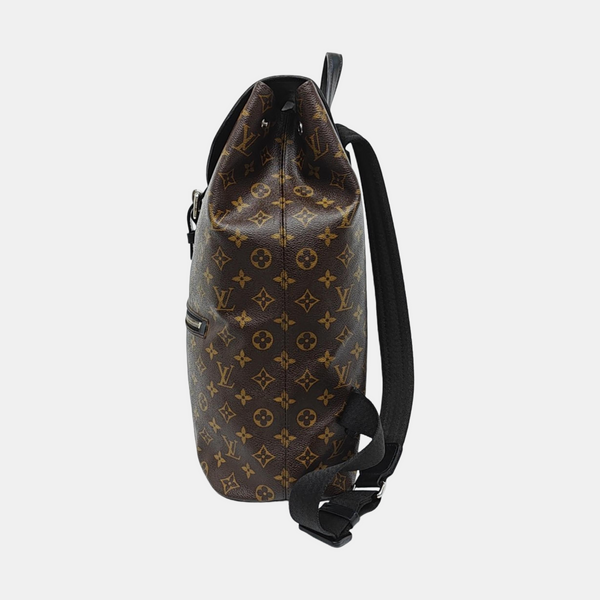 PALK Monogram Coated Canvas Brown