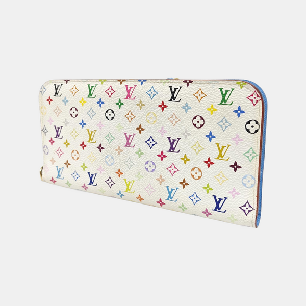 LV × TM INSOLITE Monogram Coated Canvas White Wallet