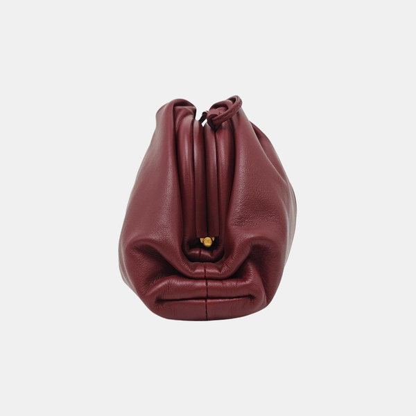 The Pouch Mini Calfskin Red