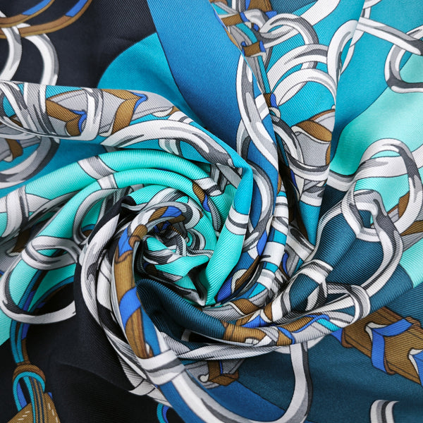 Mulberry Silk Silk Scarf Green