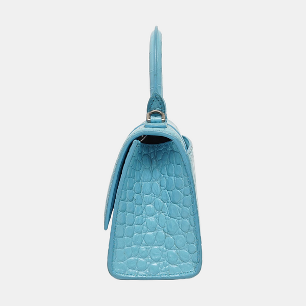 Hourglass XS Calfskin Blue