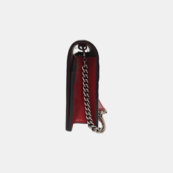 Calfskin Shoulder Bag Red