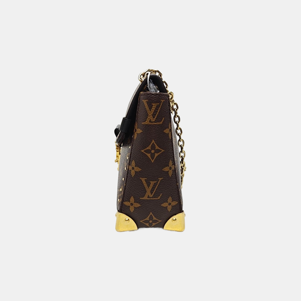 TRUNKIE Monogram Coated Canvas Brown