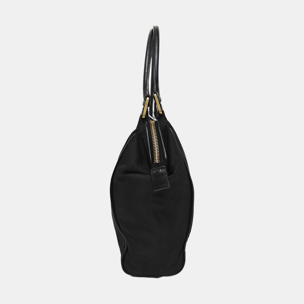 Nylon Tote Bag Black