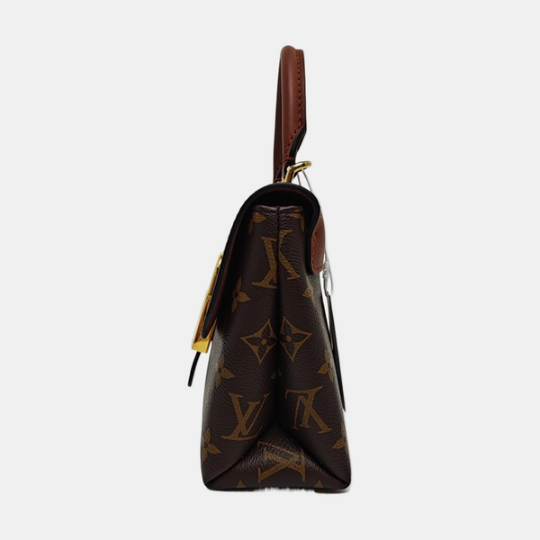 LOCKY BB Monogram Coated Canvas Brown