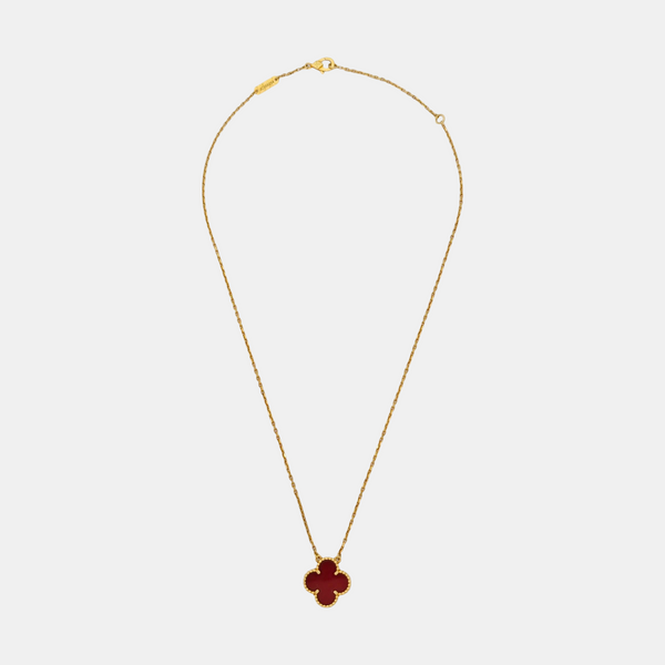 Vintage Alhambra 18k Gold Necklace