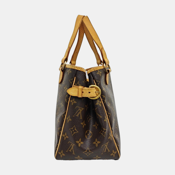 BATIGNOLLES PM Monogram Coated Canvas Brown