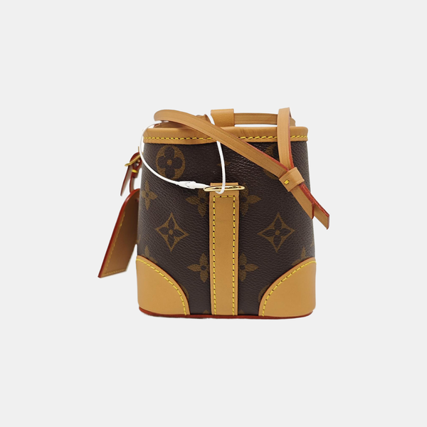 NOÉ Monogram Coated Canvas Brown