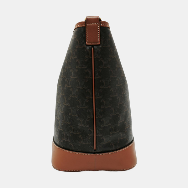 TRIOMPHE CANVAS Medium Coated Canvas Brown