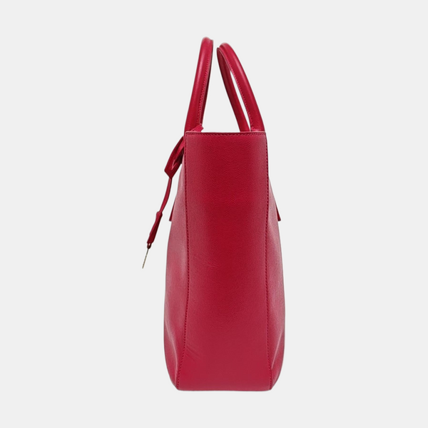 Calfskin Shoulder Bag Red