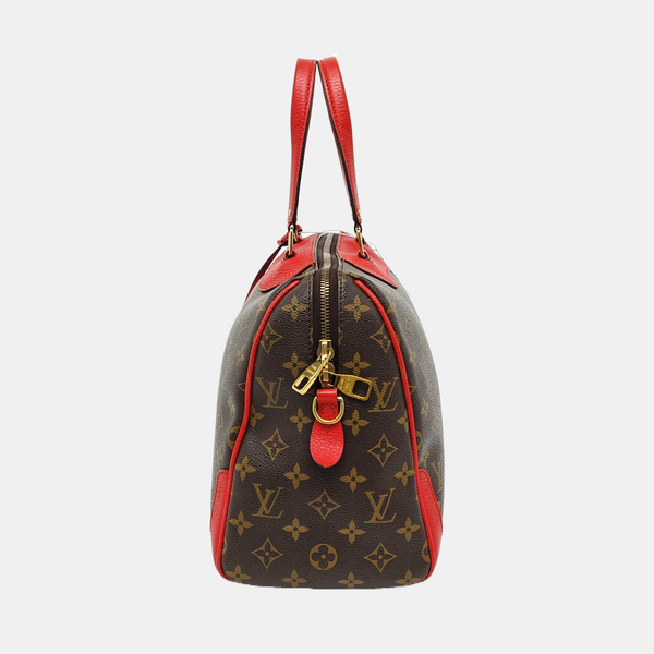 RETIRO NM Monogram Coated Canvas Brown