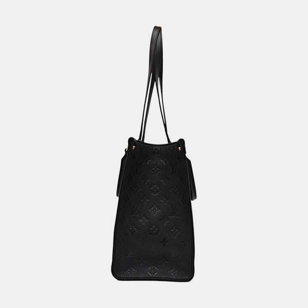 ONTHEGO MM Monogram Calfskin Black