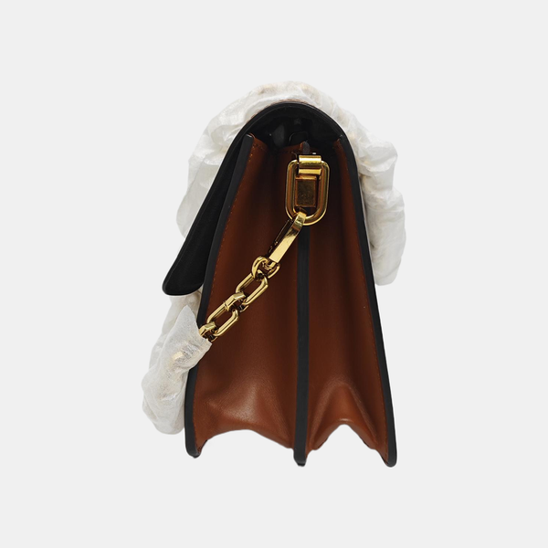 DAUPHINE MM Monogram Coated Canvas Brown