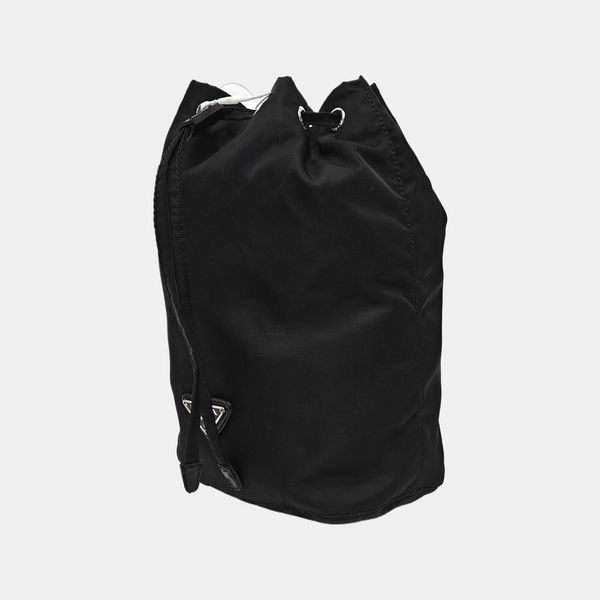 Authenticated pre-owned Bucket Nylon Black - Bucket Bag at Looply