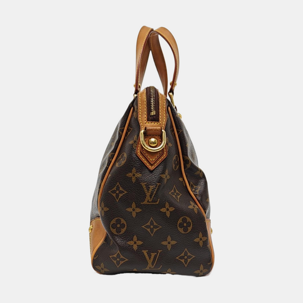 RETIRO NM Monogram Coated Canvas Brown