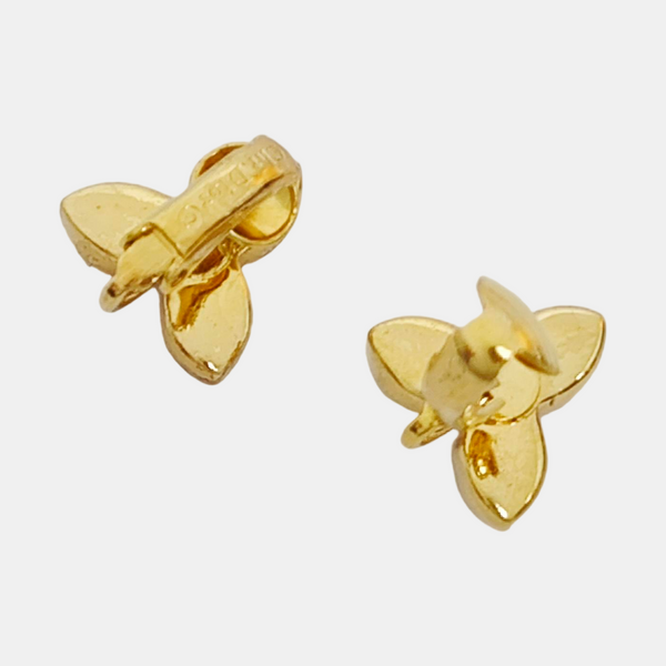Metal Gold Clip On Earrings