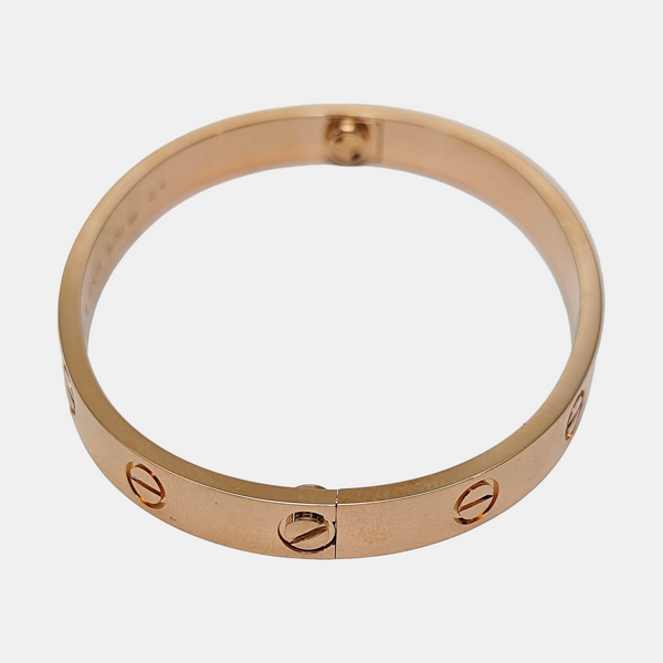 LOVE 18k Rose Gold Bangle