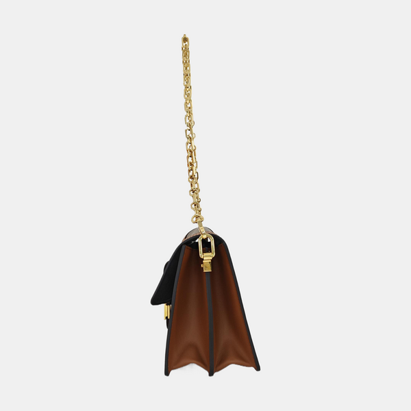 DAUPHINE MM Monogram Coated Canvas Brown