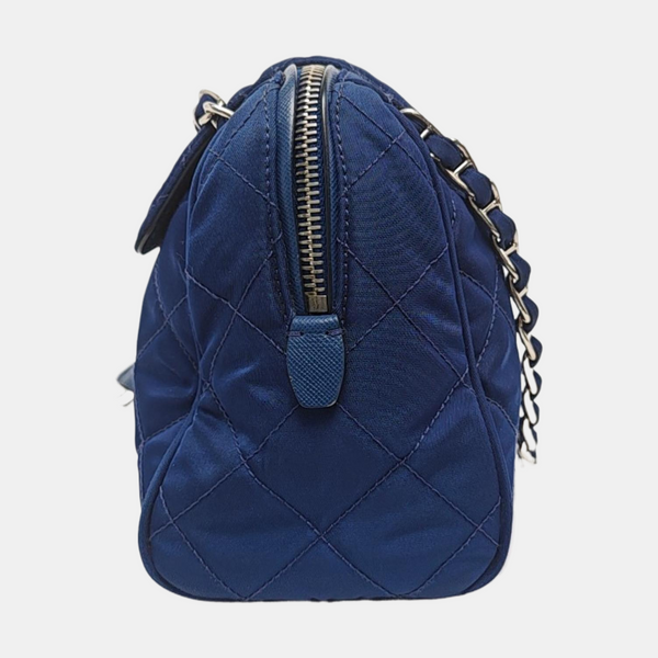 Quilted Nylon Blue
