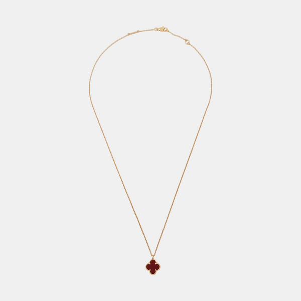 Sweet Alhambra 18k Rose Gold Necklace