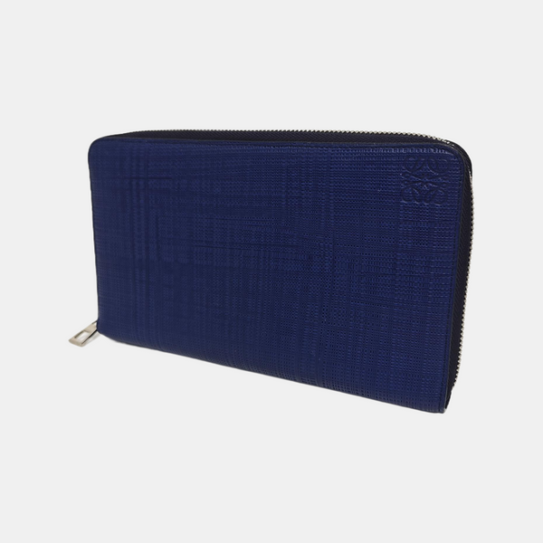 Calfskin Wallet Blue