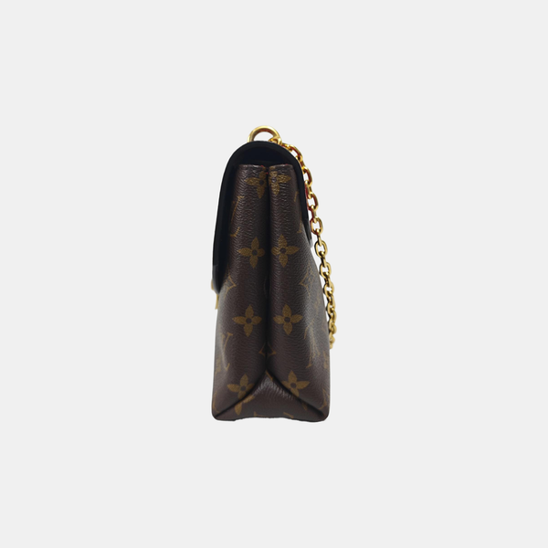 SAINT PLACIDE Monogram Coated Canvas Brown