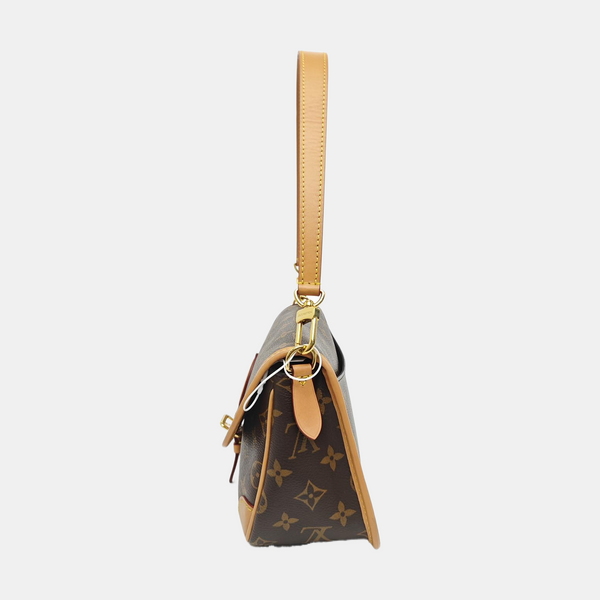 DIANE Monogram Coated Canvas Brown