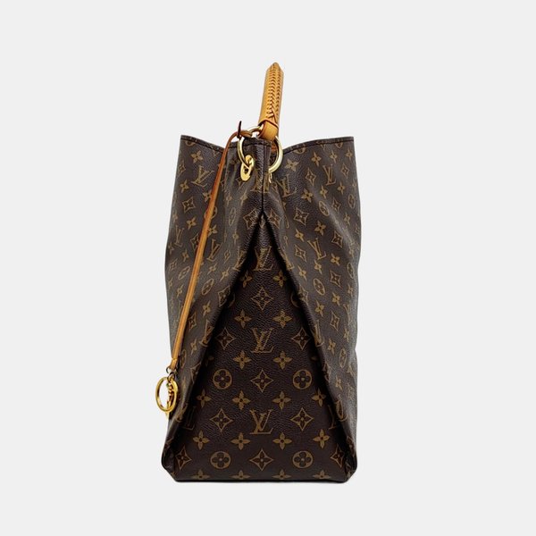 ARTSY GM Monogram Coated Canvas Brown