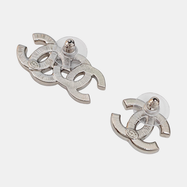 Metal Silver Stud Earrings