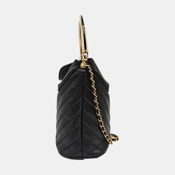 Quilted Calfskin Black
