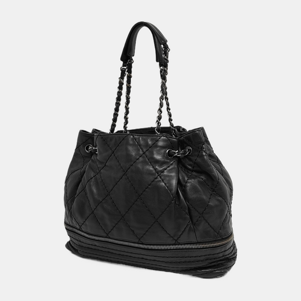 Quilted Calfskin Black