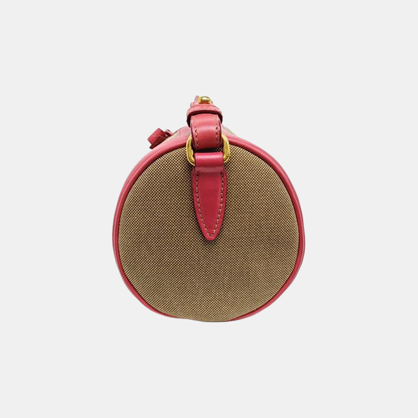 Canvas Shoulder Bag Brown